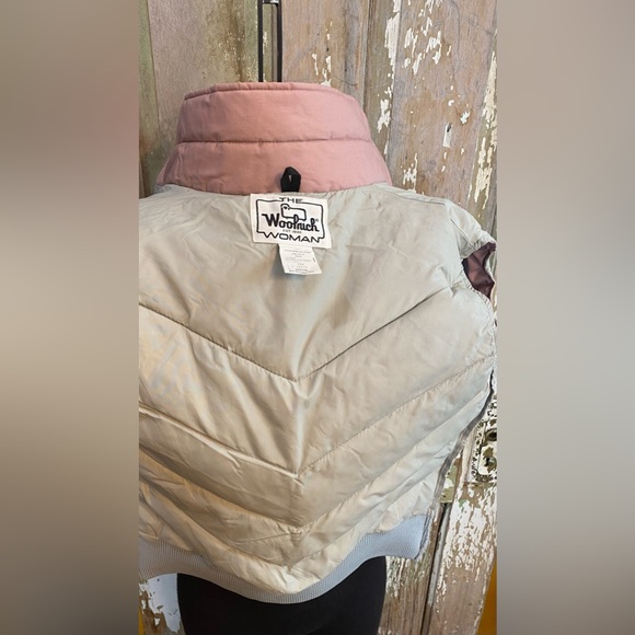 WOOLRICH Powder Pink Puffy Vest - Picture 9 of 11
